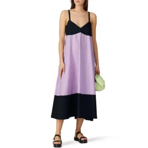 Veda Rio colorblock midi dress - Picture 2 of 12